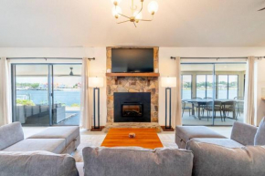 Lux Waterfront Oasis with Private Dock and Sunset Views